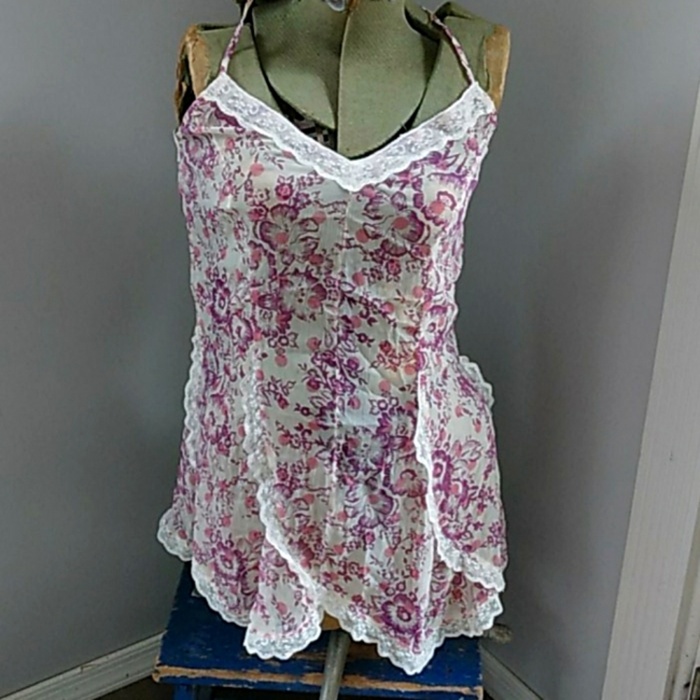 ANTHROPOLOGIE FREE PEOPLE INTIMATELY SLIP DRESS XS